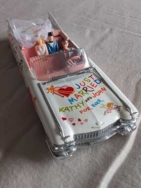 1950s Diecast "Just Married" Car